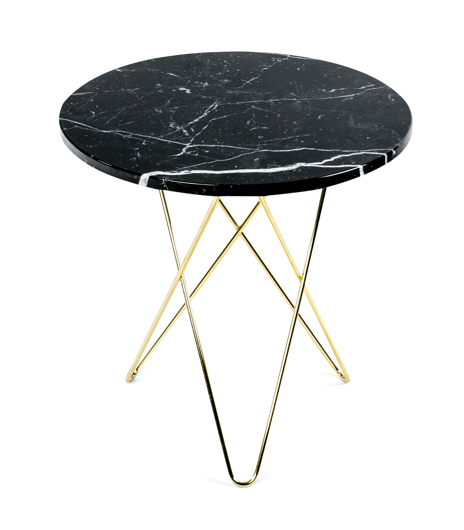 Tall Mini O Table Marble Ox Denmarq