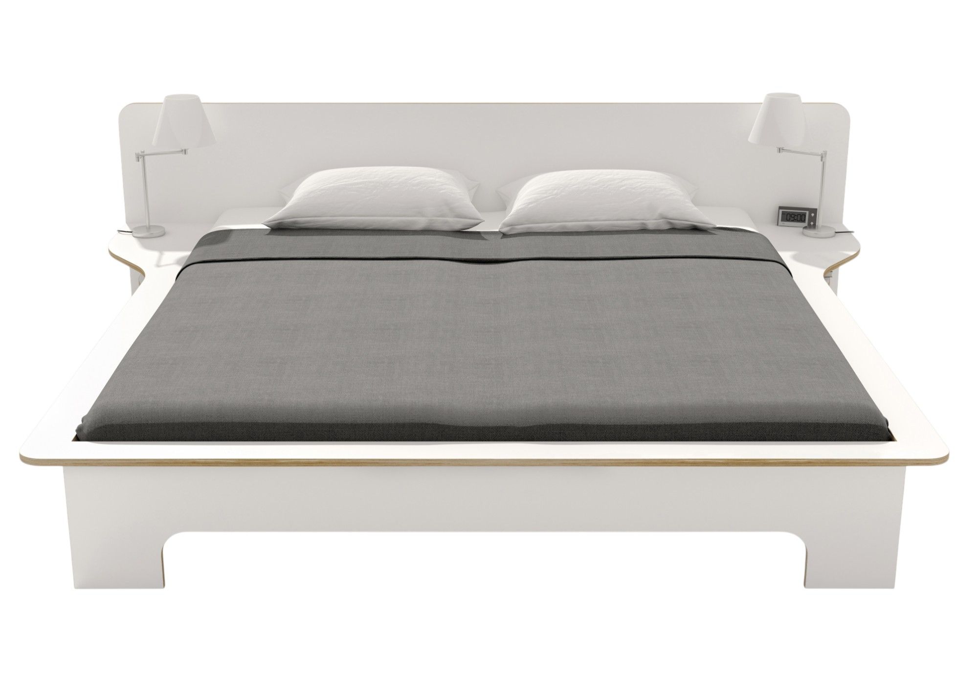 Plane Double bed Müller Möbelwerkstätten