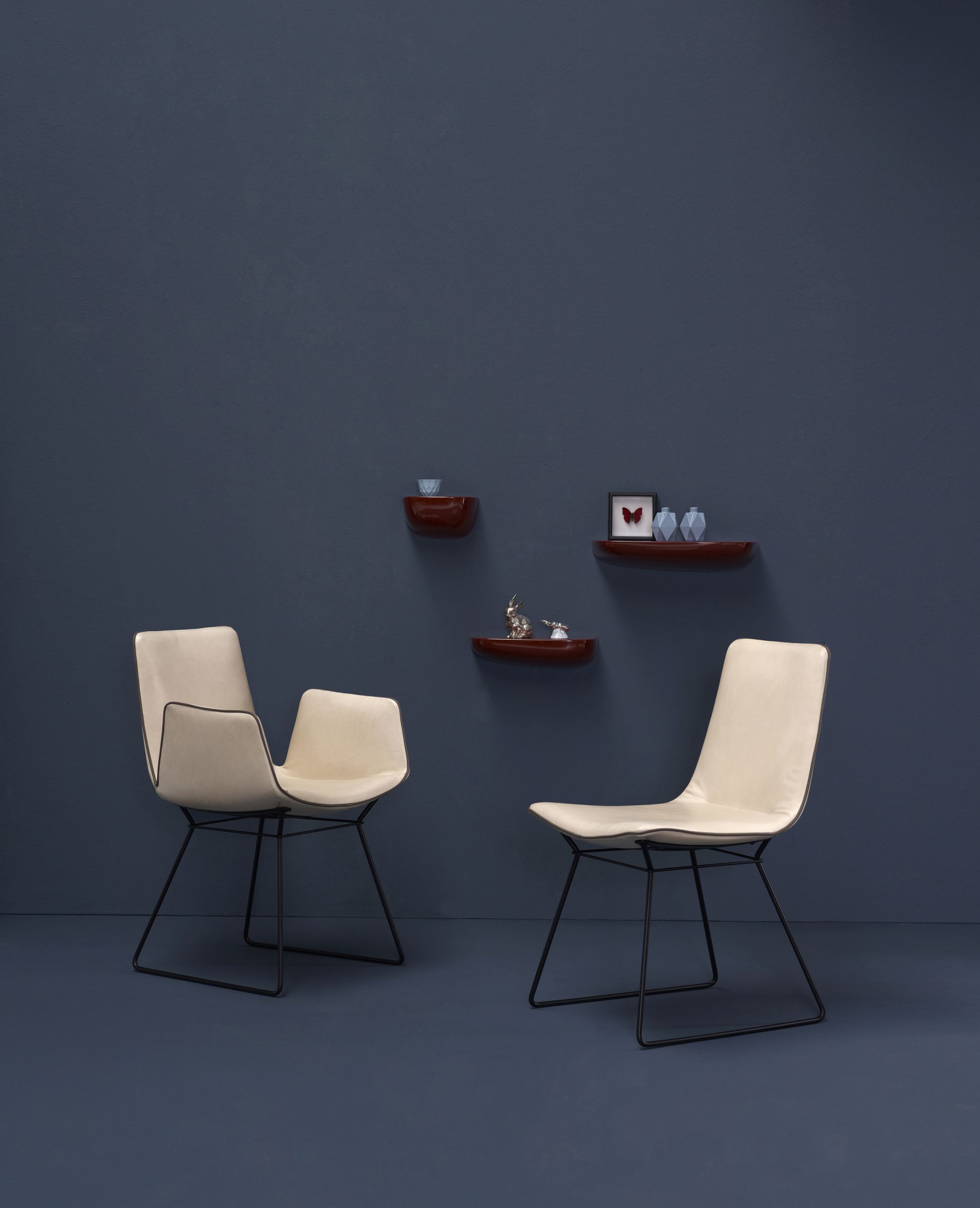 Amelie Armchair low armrests Freifrau Manufaktur