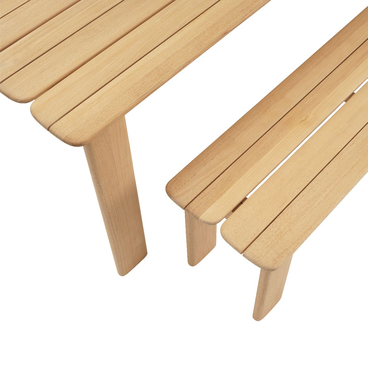 Assemble Bench Bench Teak Outdoor Muuto