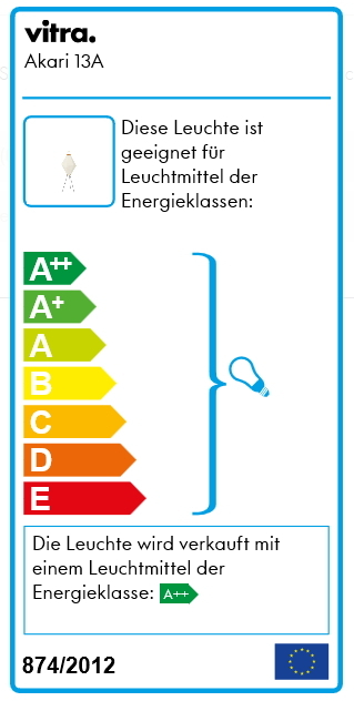 Akari 13A Floor Lamp Vitra