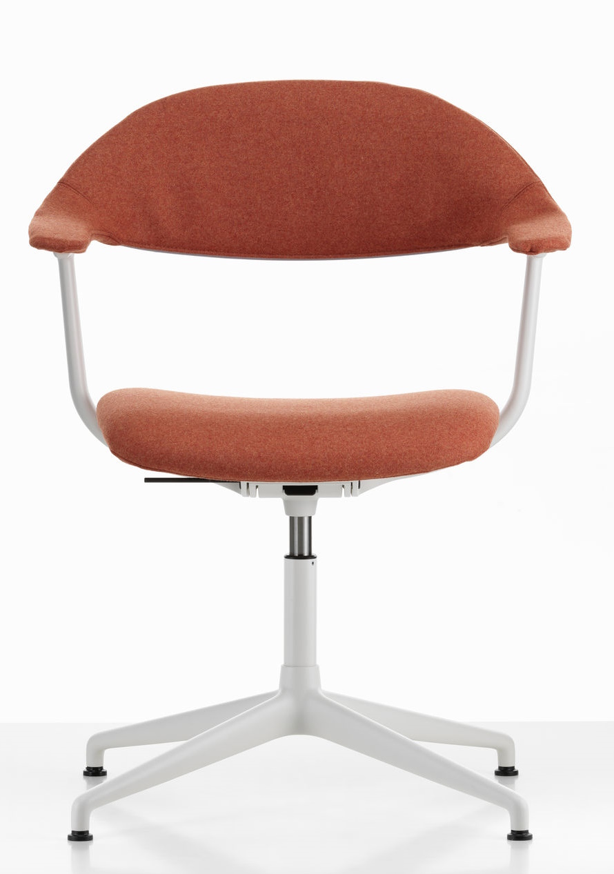 Mynt back and seat Plywood office swivel chair Vitra
