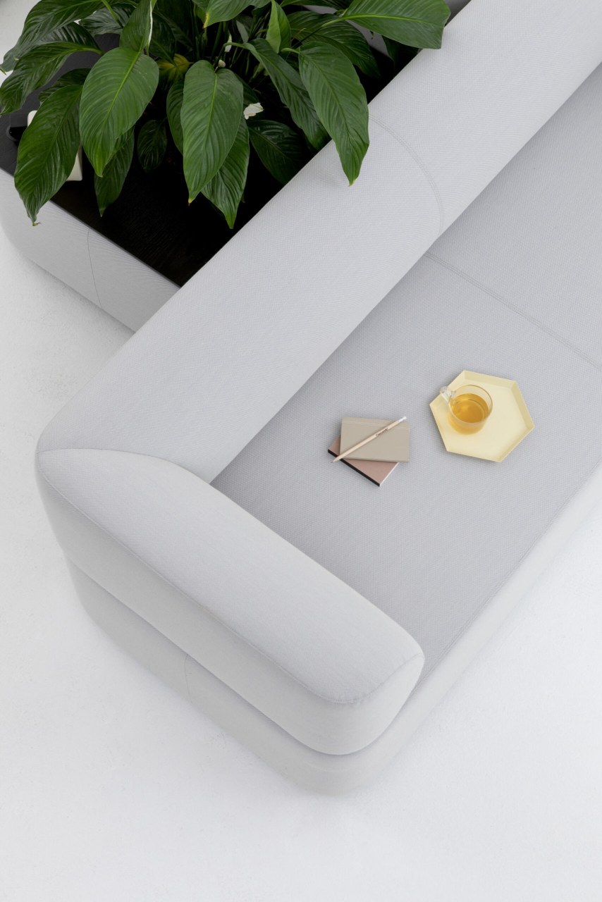 Mezza seating element Sofa Cascando