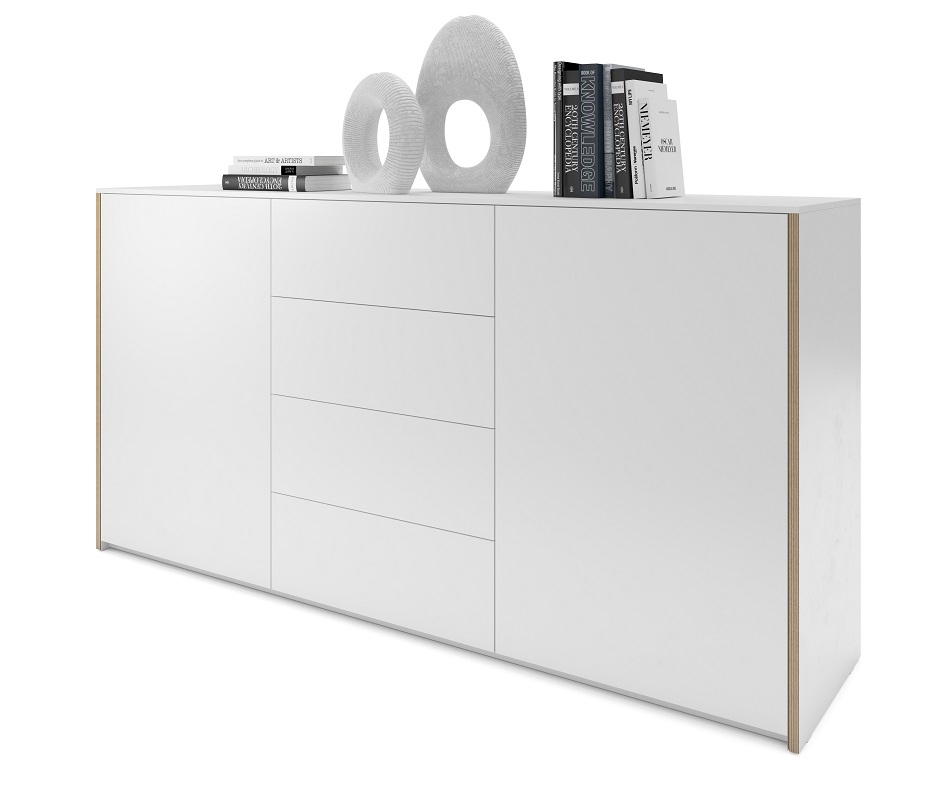 Modular Plus Sideboard with 2 doors and 4 drawers Müller Möbelwerkstätten