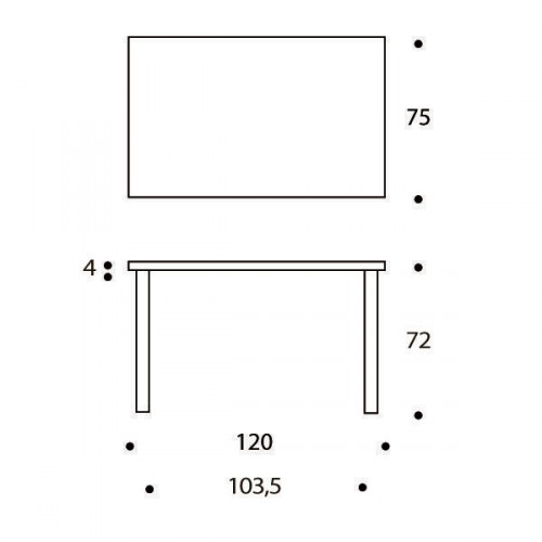 81B Table Artek