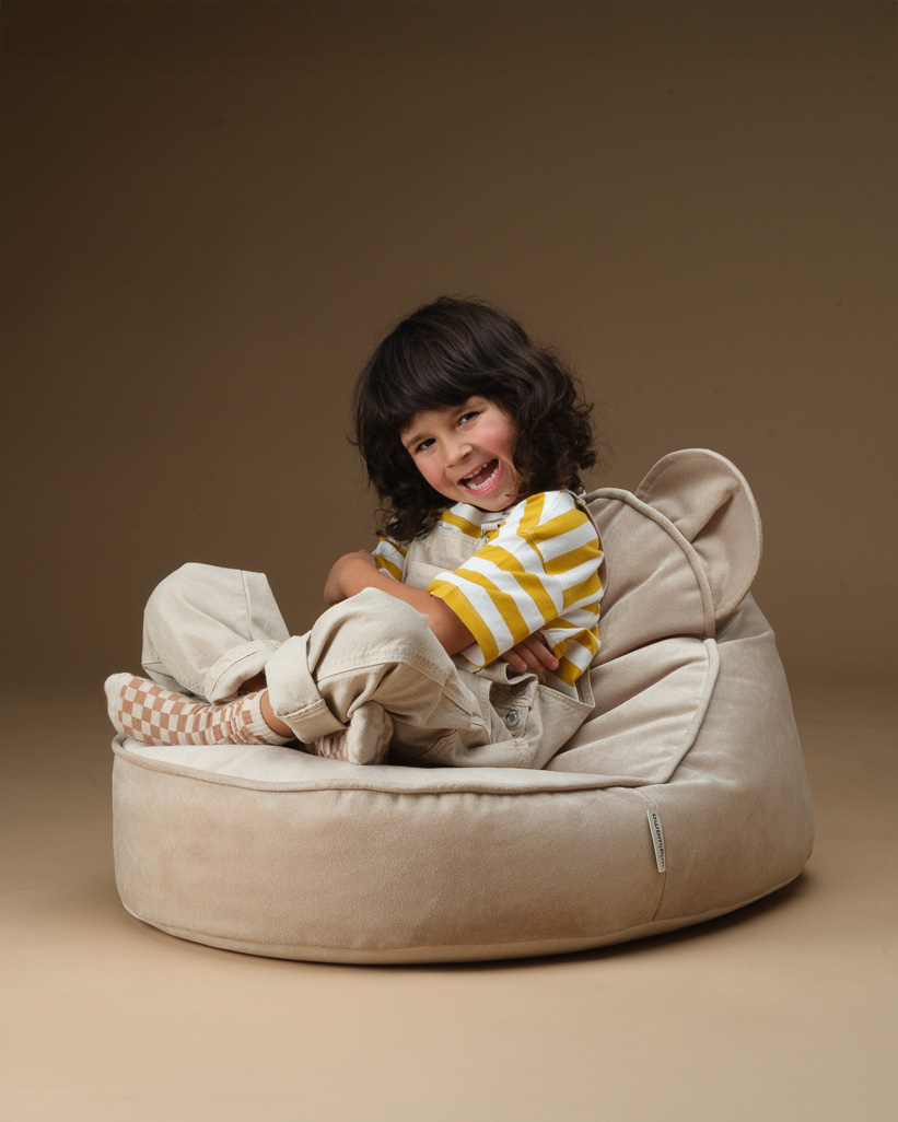 Teddy beanbag velvet Wigiwama
