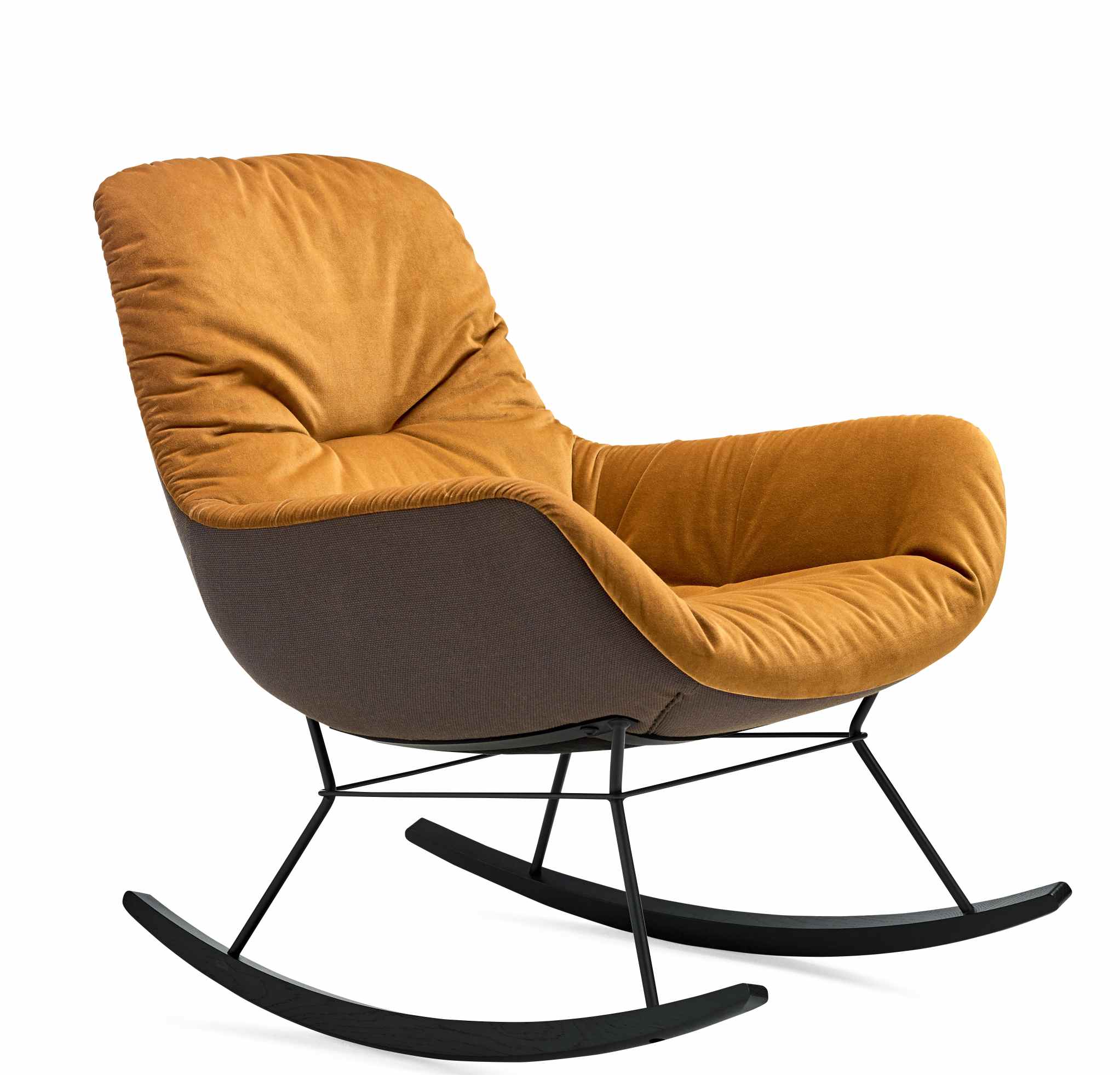 Leya Rocking Lounge Chair Freifrau Manufaktur