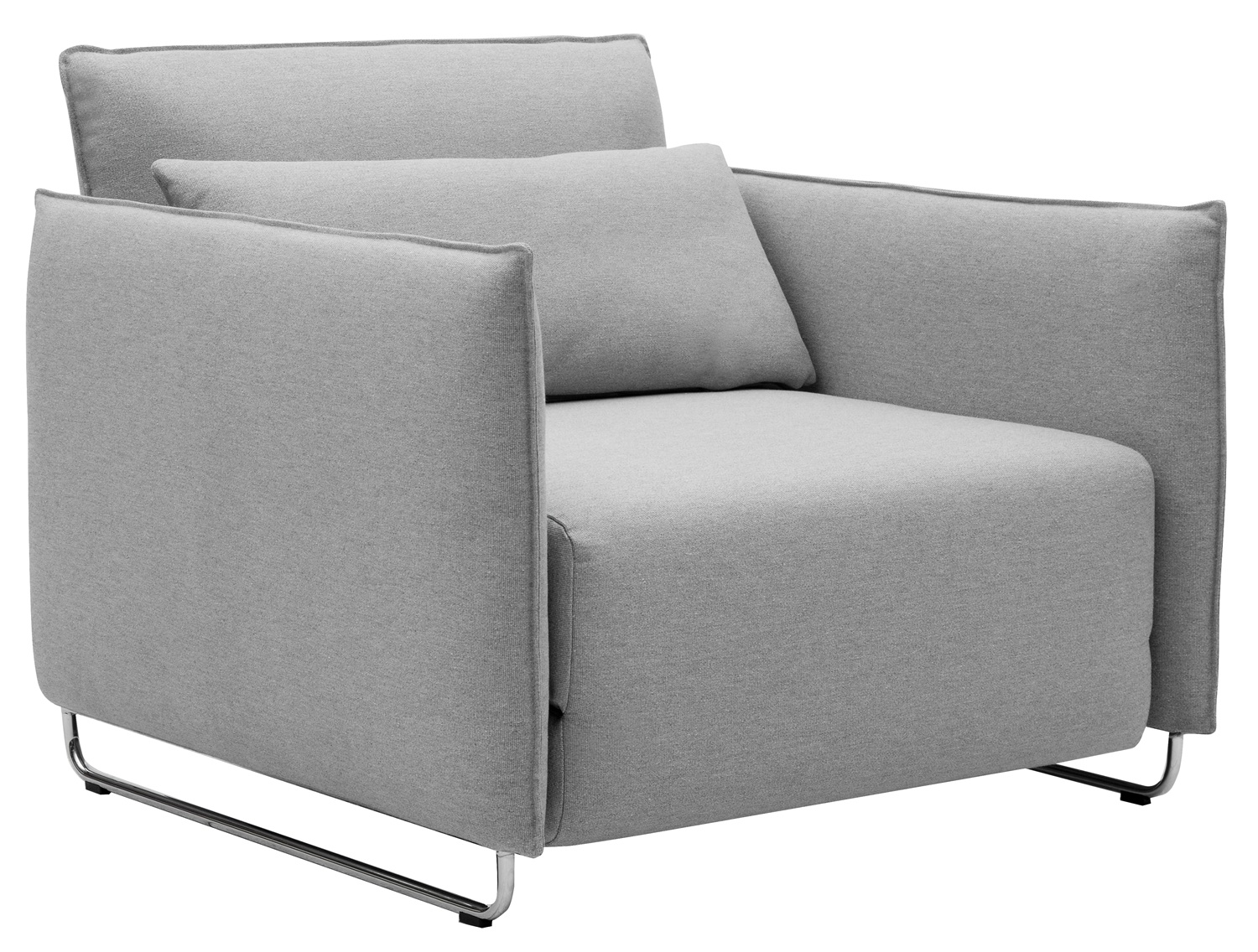 Softline corduroy armchair / armchair bed
