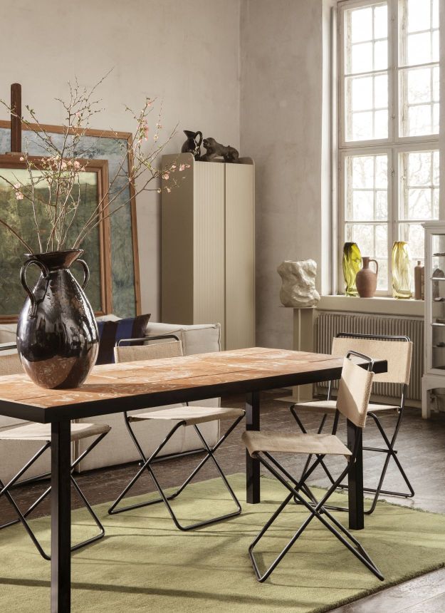Flod Dining Table - Terracotta Ferm Living