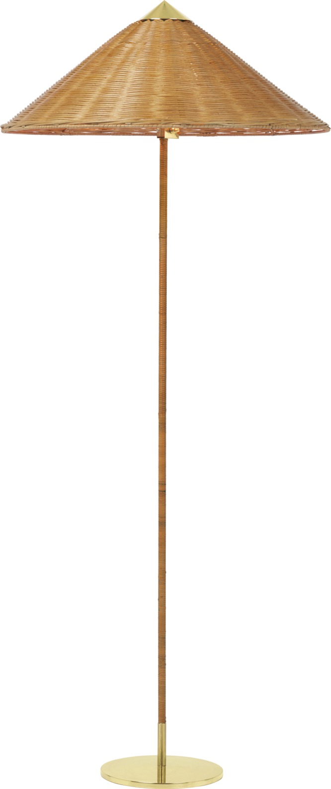 9602 Floor Lamp Wicker Willow Gubi SINGLE PIECES