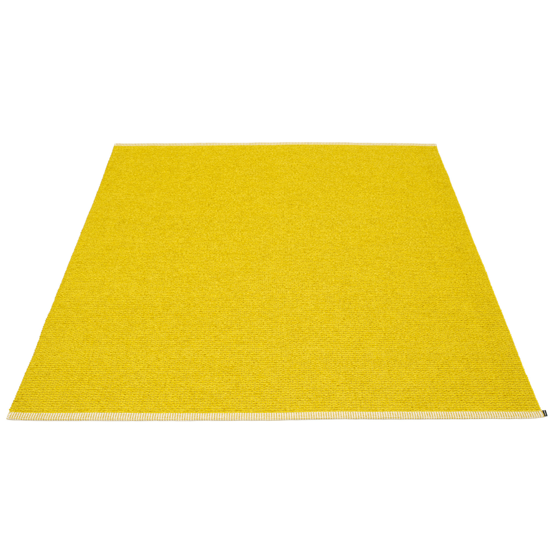 Mono Plastic Carpet 180x220 Pappelina Mustard