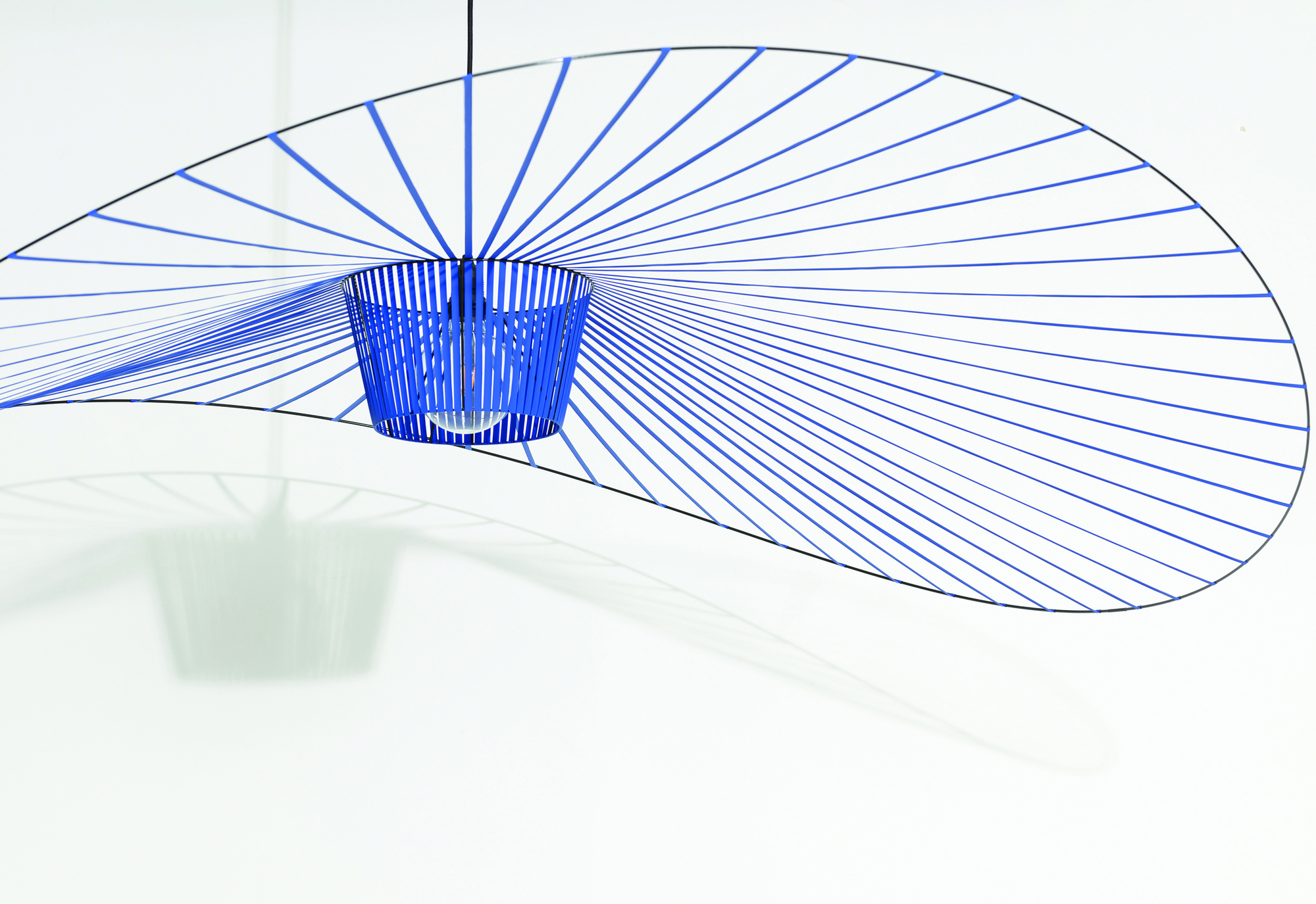 Vertigo Pendant Light Large Cobalt Blue Petite Friture