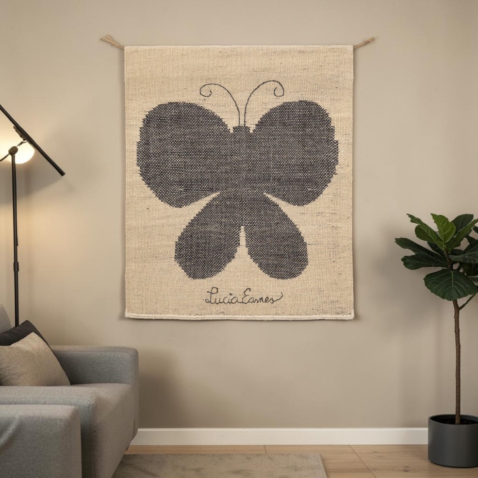 Lucia Eames Butterfly Tapestry Nanimarquina