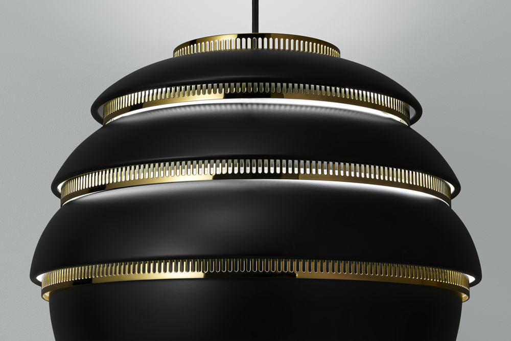A331 Beehive Pendant light black Artek QUICK SHIP