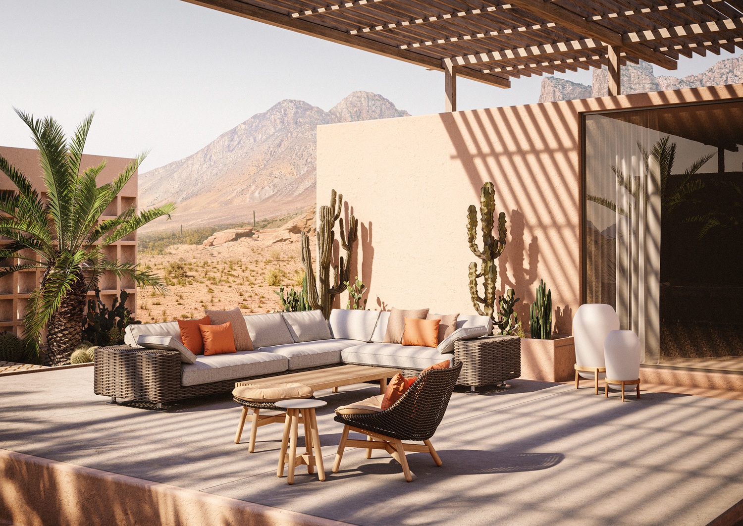 Mbrace Outdoor Side table Dedon