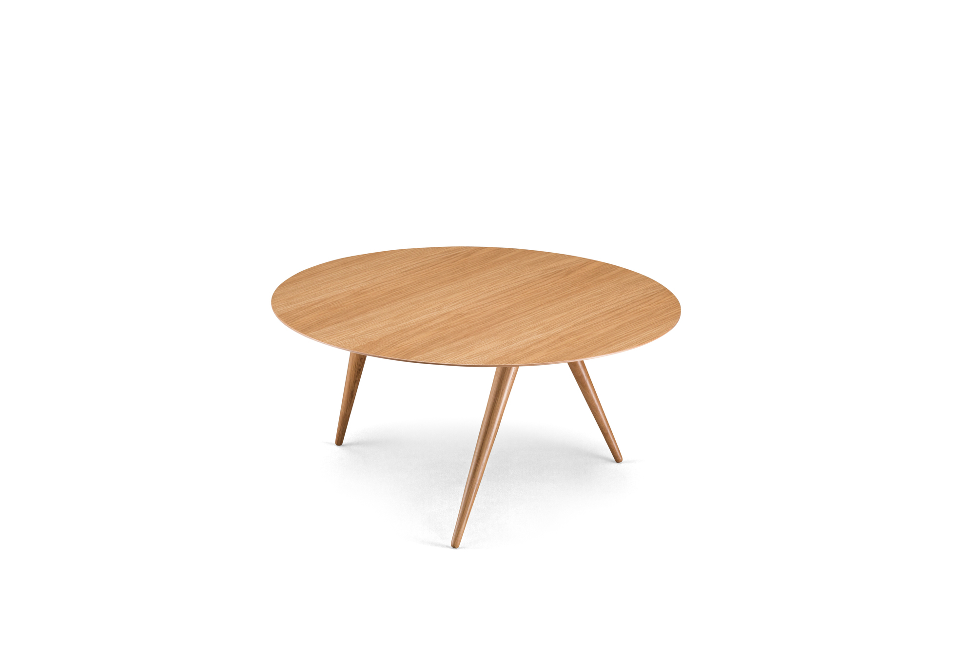 Turn low side table natural oak Maigrau