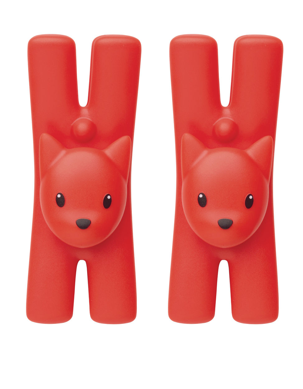 MMI32CS RO Lampo Clamp set redorange Alessi SINGLE PIECES