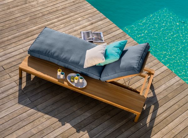 New Hampton Sun lounger outdoor Weishäupl