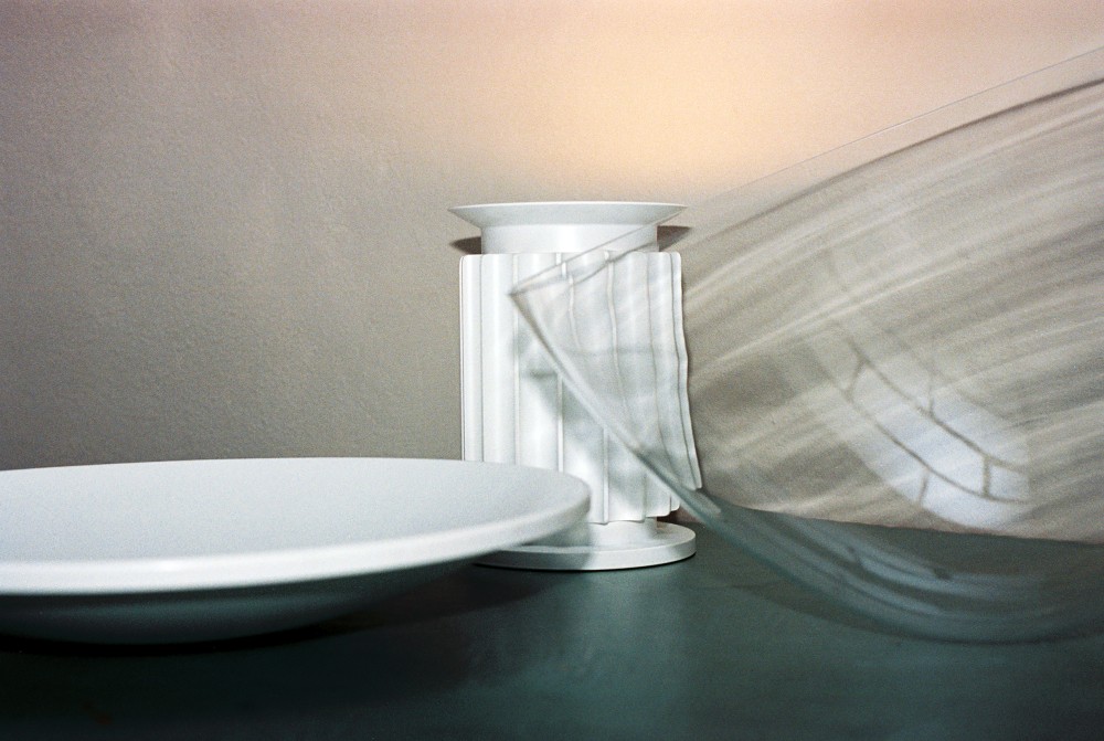 Taccia LED Glass White matt Table lamp Table lamp Flos SINGLE PIECES