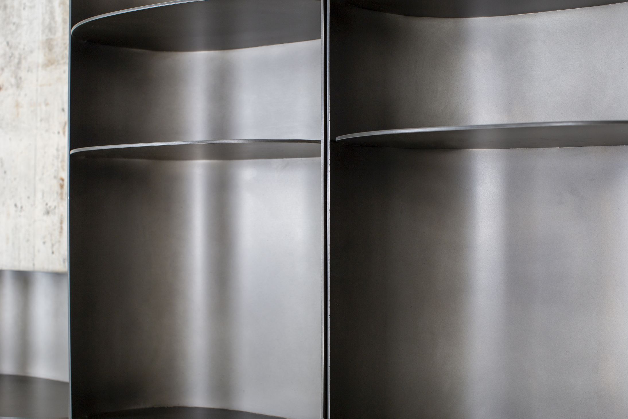 Como shelf small smoky grey Pulpo