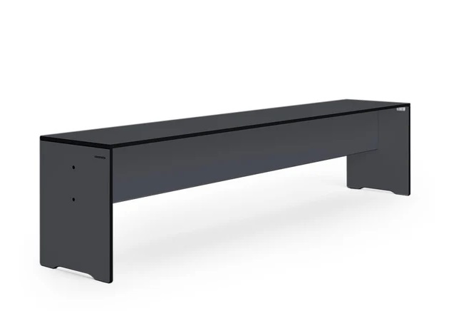 Riva Outdoor Bench S Anthracite Conmoto 