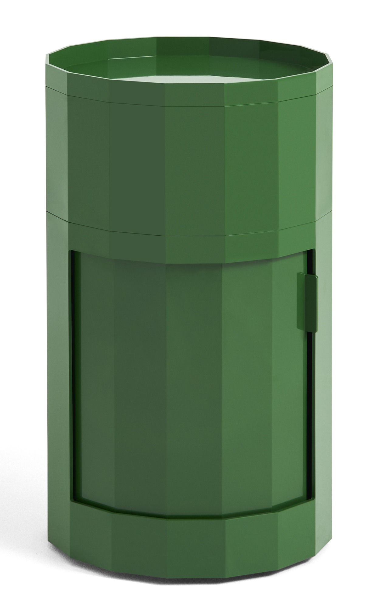 Facet Cabinet High Storage space Hay Spinach green