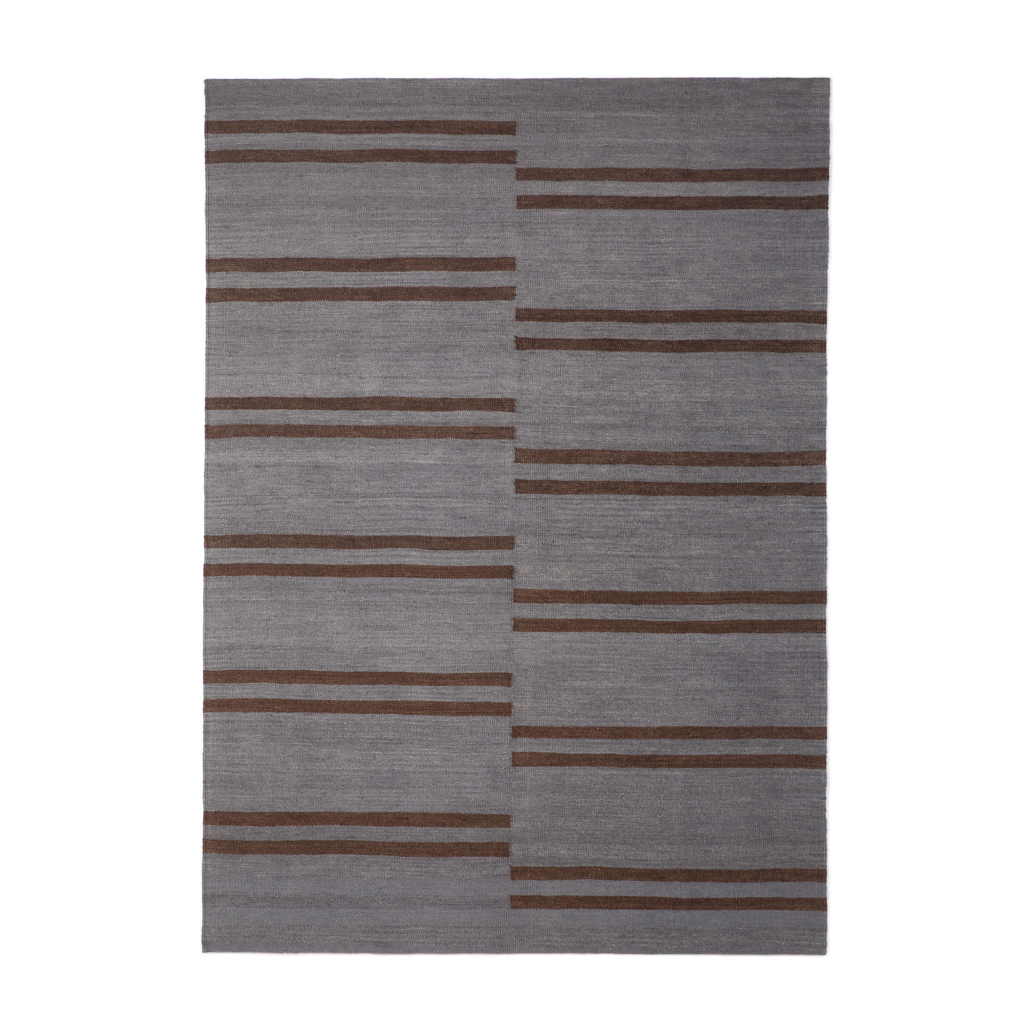 Blue Mazandaran Kilim rug 170x240 cm Ethnicraft EXHIBITION PIECE