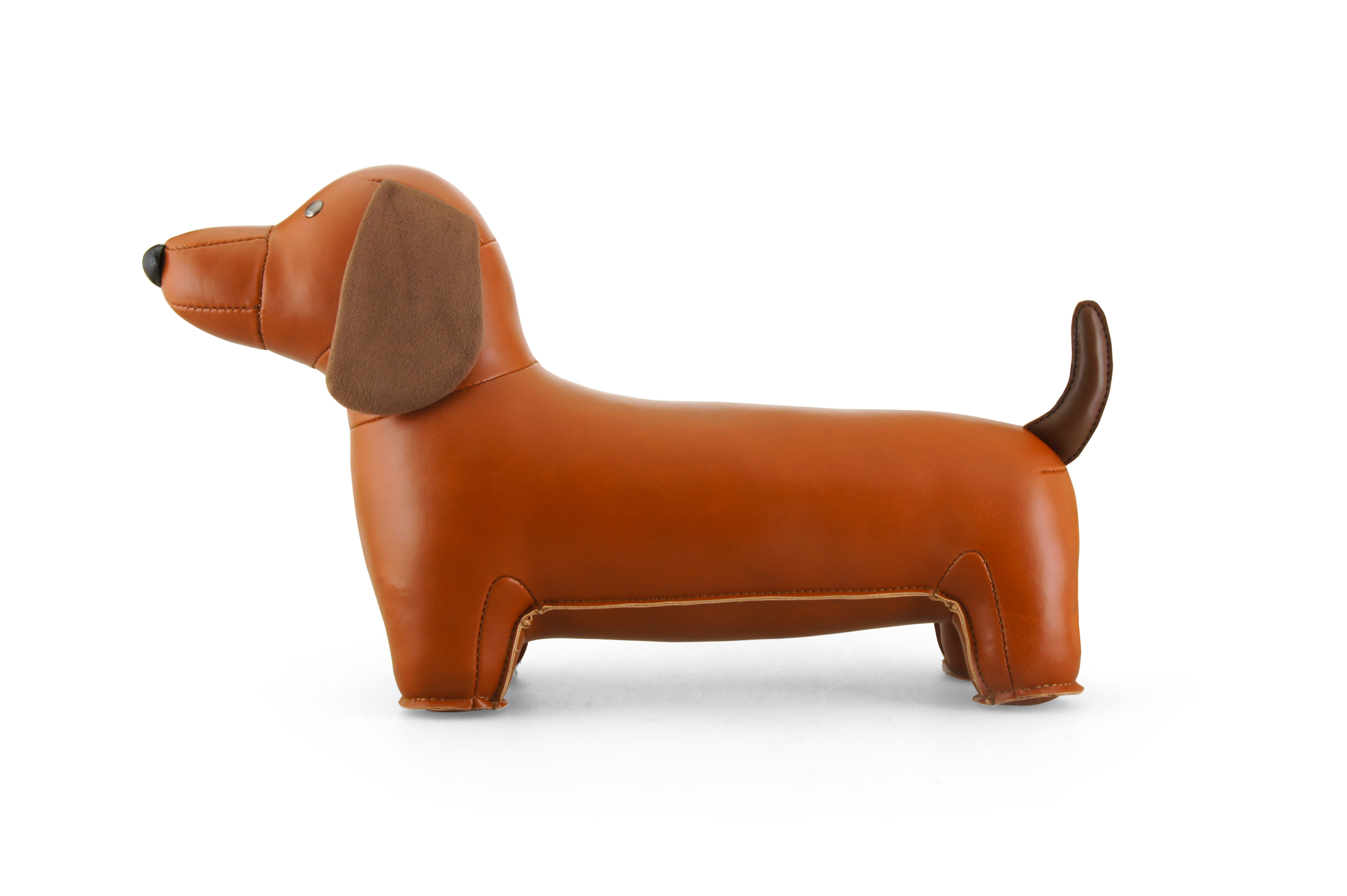 Bookend Classic Dachshund Tan/Brown Züny