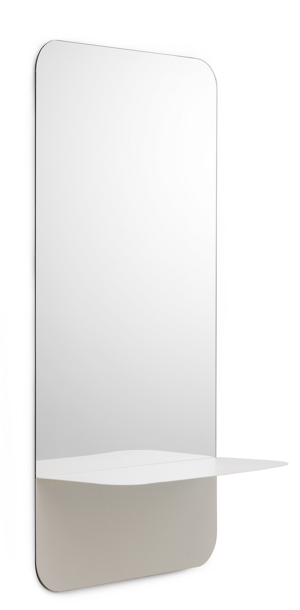 Horizon Mirror Vertical Spiegel Normann Copenhagen-weiß