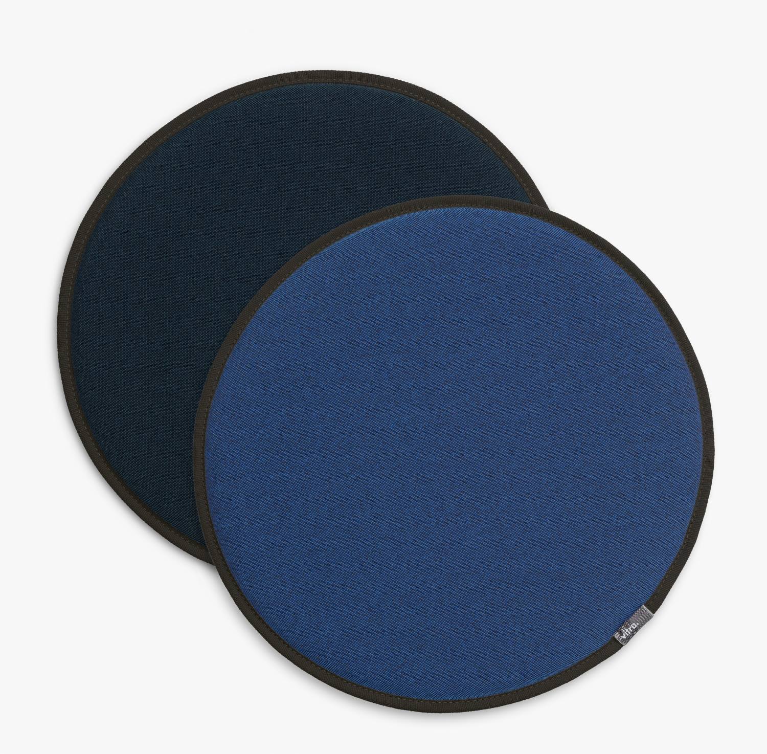 Seat Dot Seat Cushion blau-coconut / nero-eisblau Vitra SINGLE PIECES