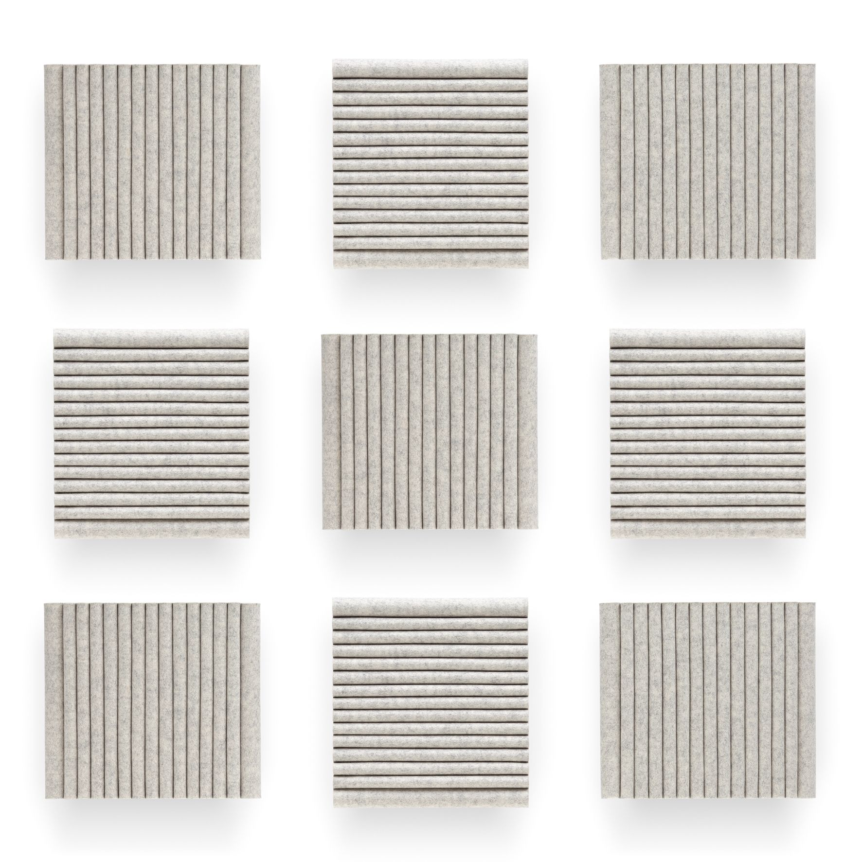 Wave square wall module motif vertical incl. 2 wall brackets Hey Sign