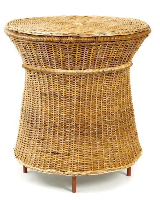 Caribe Natural Tall Side Table Outdoor ames