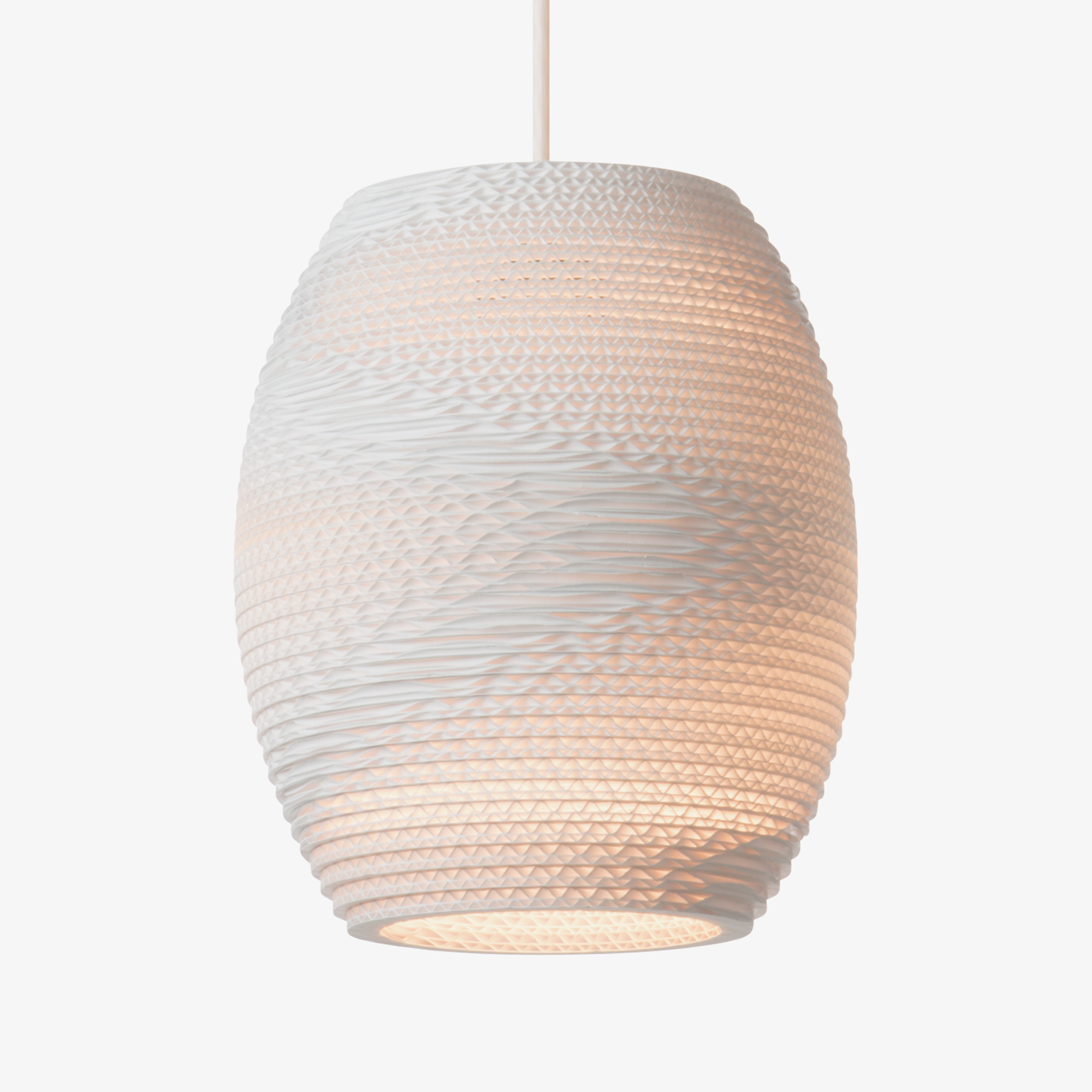 Scraplights Olive Pendant Lamp White Graypants