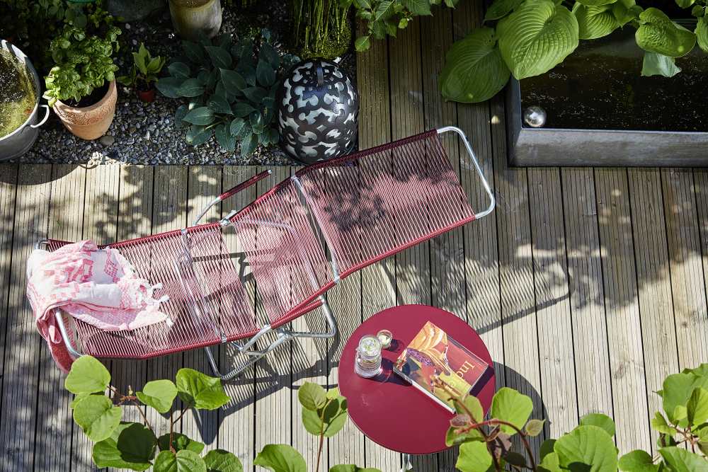 Altorfer deckchair Outdoor Embru