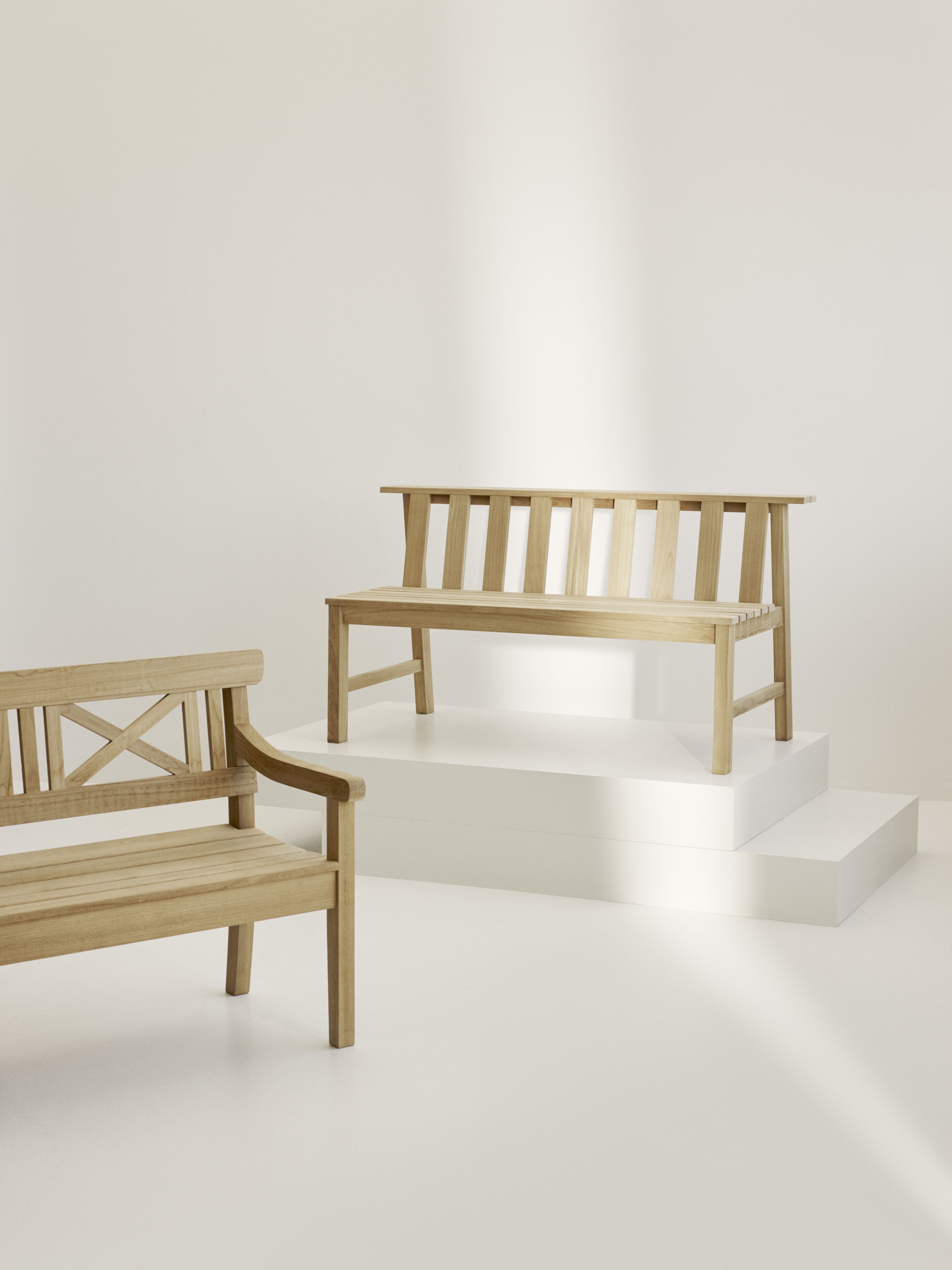 Cadence Bench Teak Outdoor Skagerak by Fritz Hansen