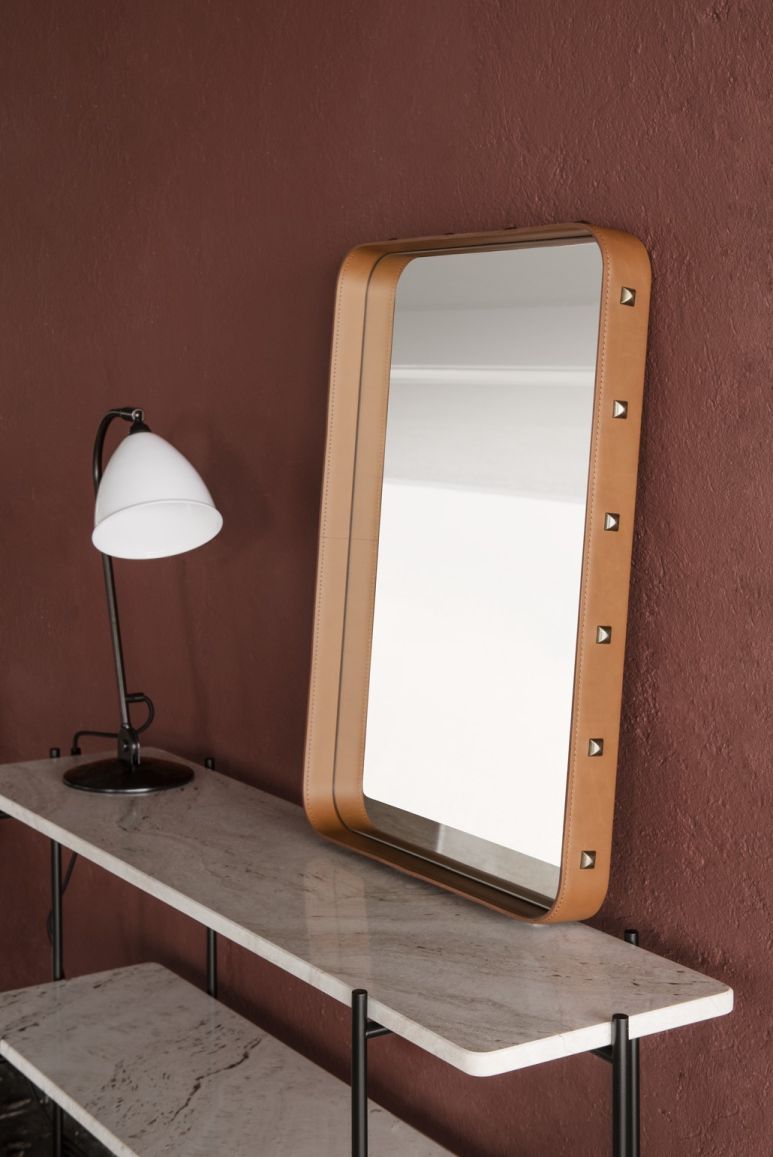 Adnet Rectangular Mirror medium Gubi