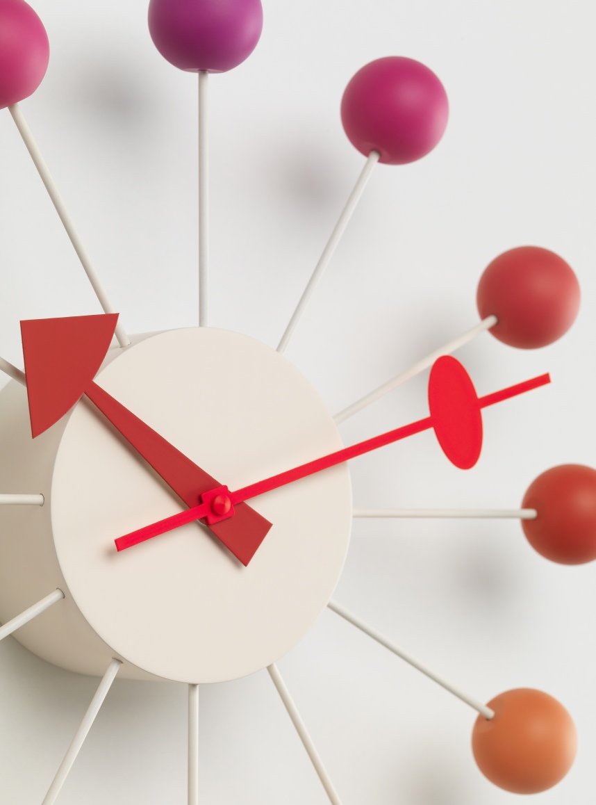 Ball Clock Wall Clock Sunset Vitra LIMITED EDITION 