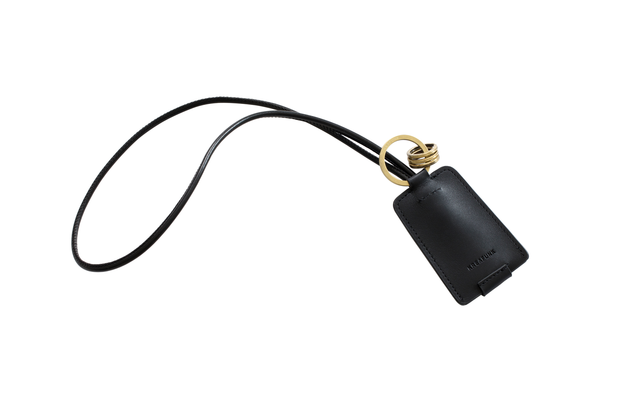 cCHAIN Key hanger with USB cable Kreafunk black SINGLE PIECES