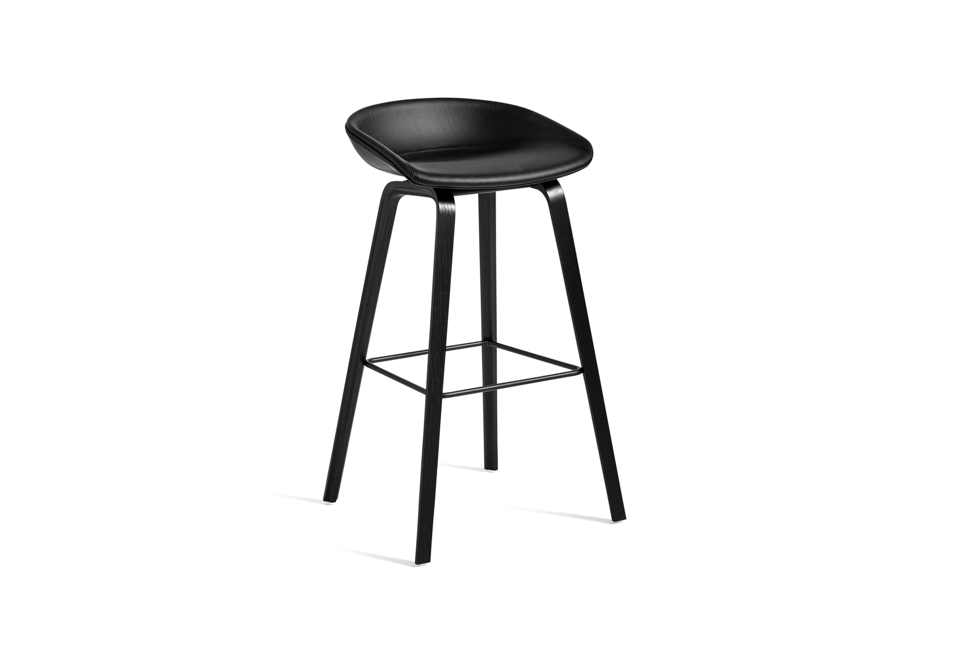 About a Stool AAS 33 / AAS33 Bar stool with full upholstery Hay