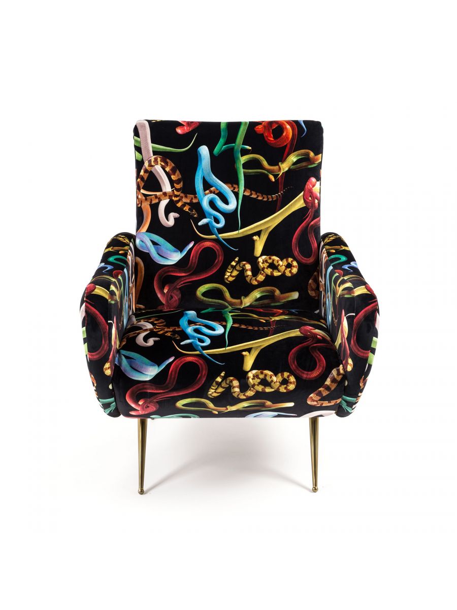 Toiletpaper armchair Snakes Seletti Toiletpaper armchair Snakes Seletti