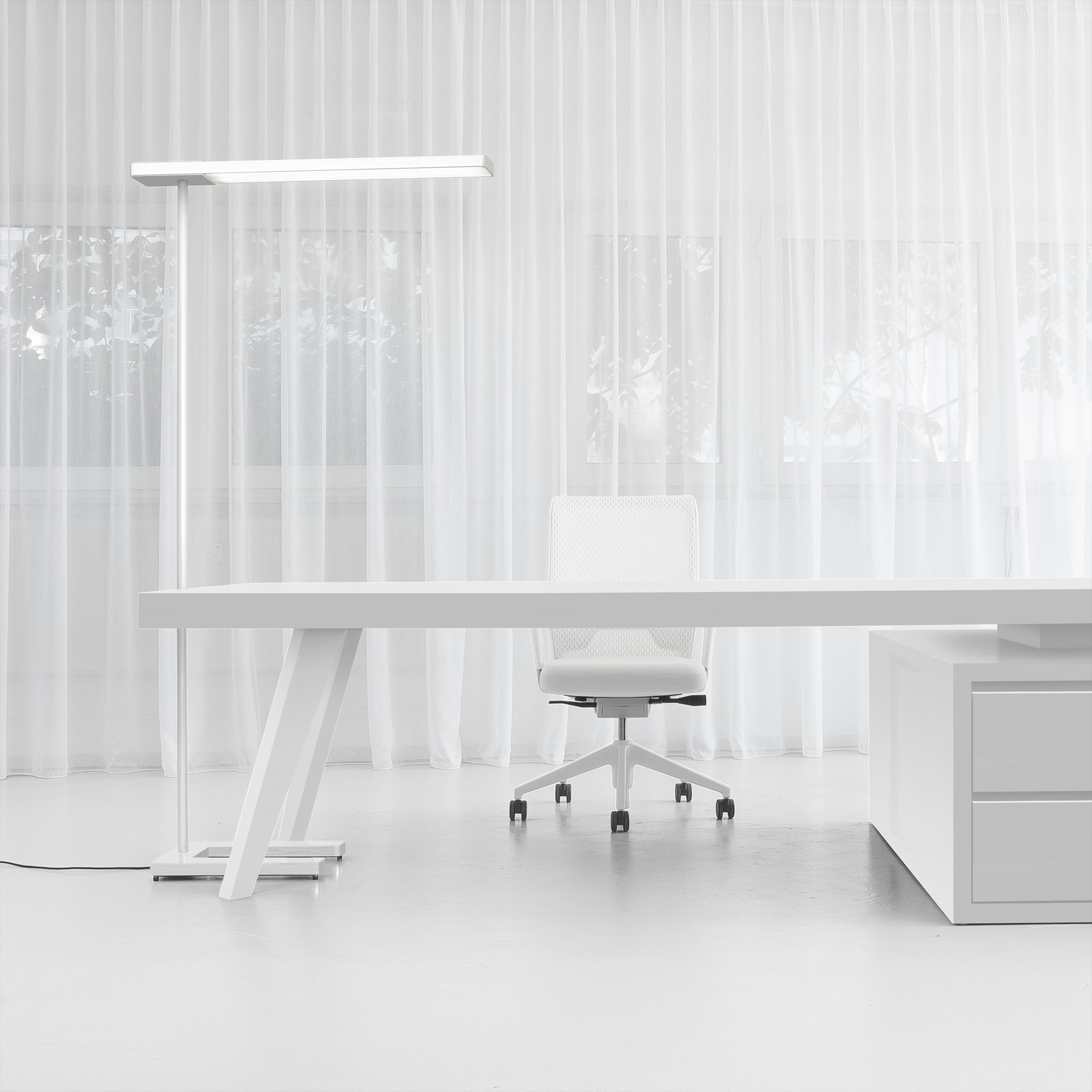 Slice² Floor Lamp Serien Lighting white / integrated Slice² Floor Lamp Serien Lighting white / integrated