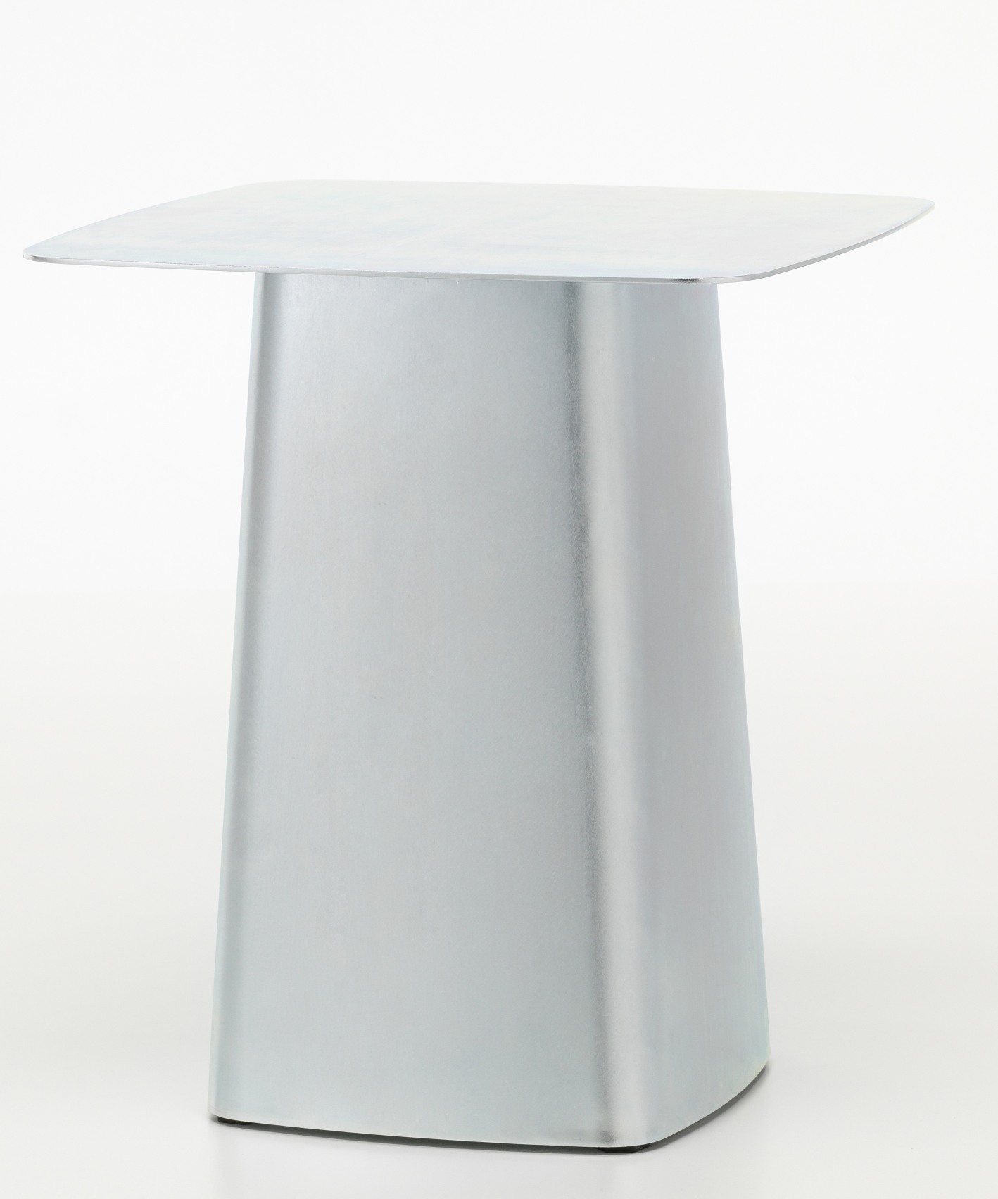 Metal Side Table Medium Galvanised Outdoor Vitra