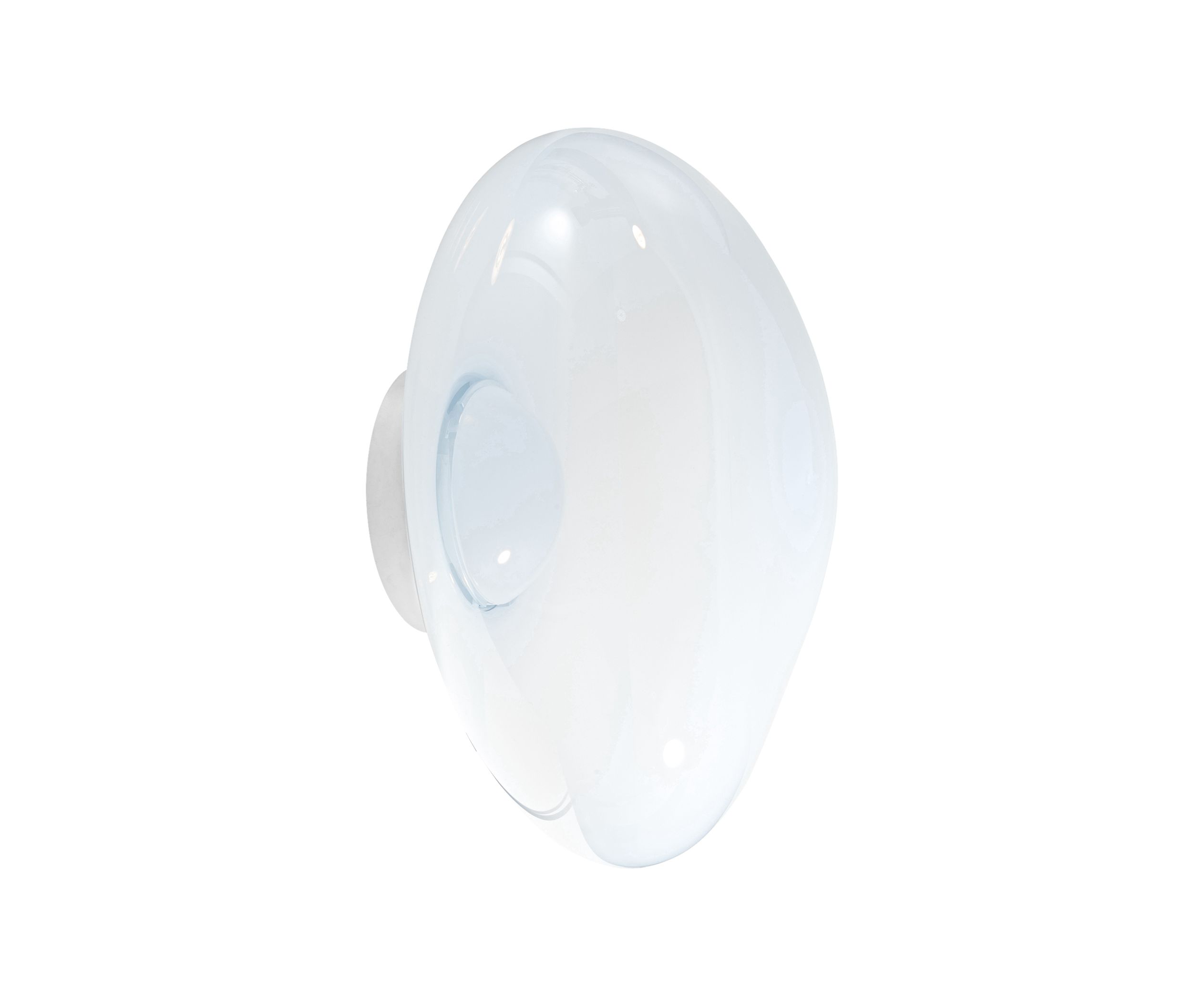 Melt Surface LED Wall Light Opal - Silver Tom Dixon