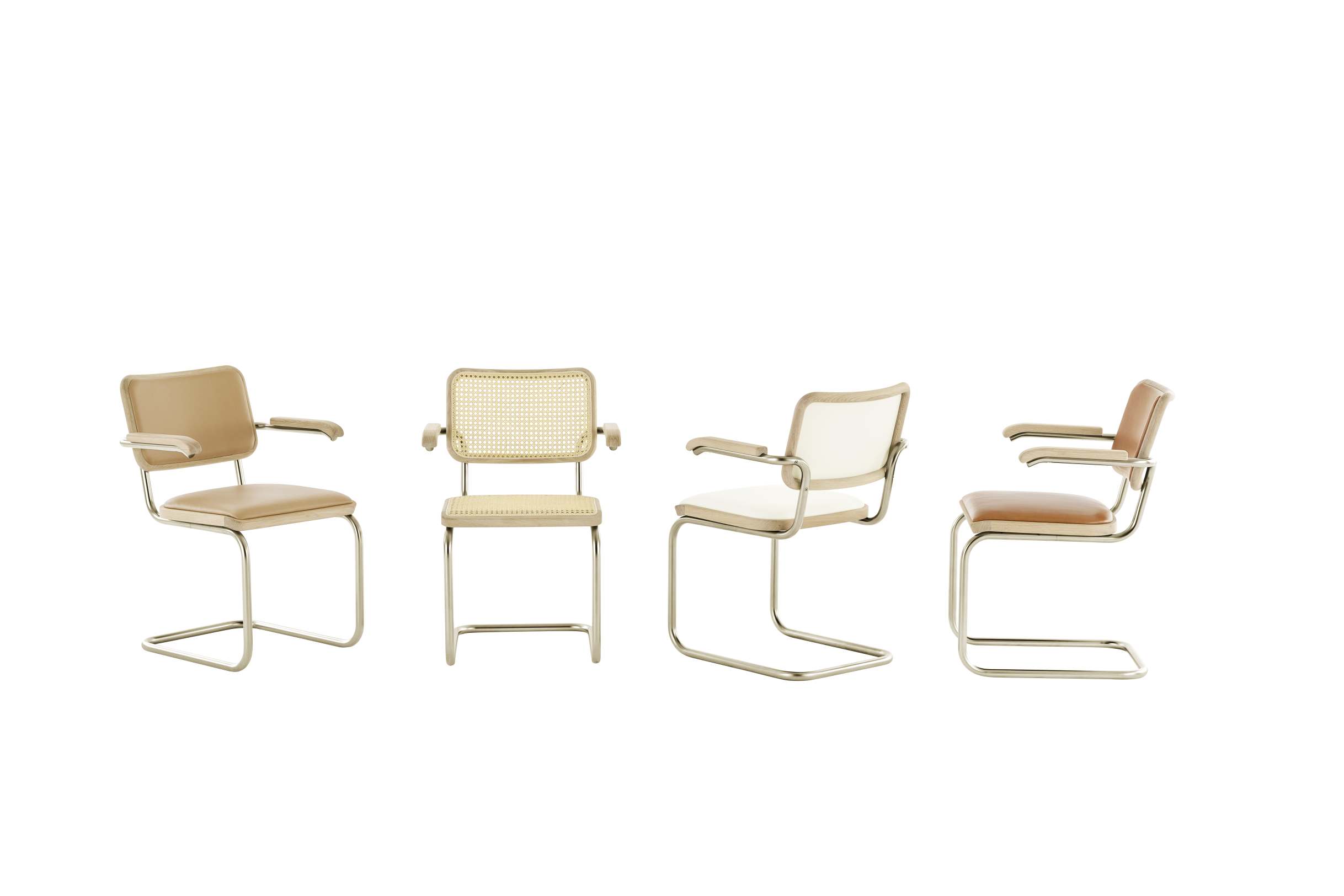 JS. Thonet by Jil Sander S 64 V / S64V cantilever chair Thonet 