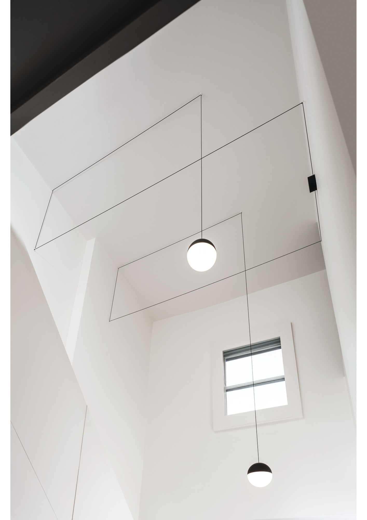 String Light Sphere Head Pendant lamp Flos