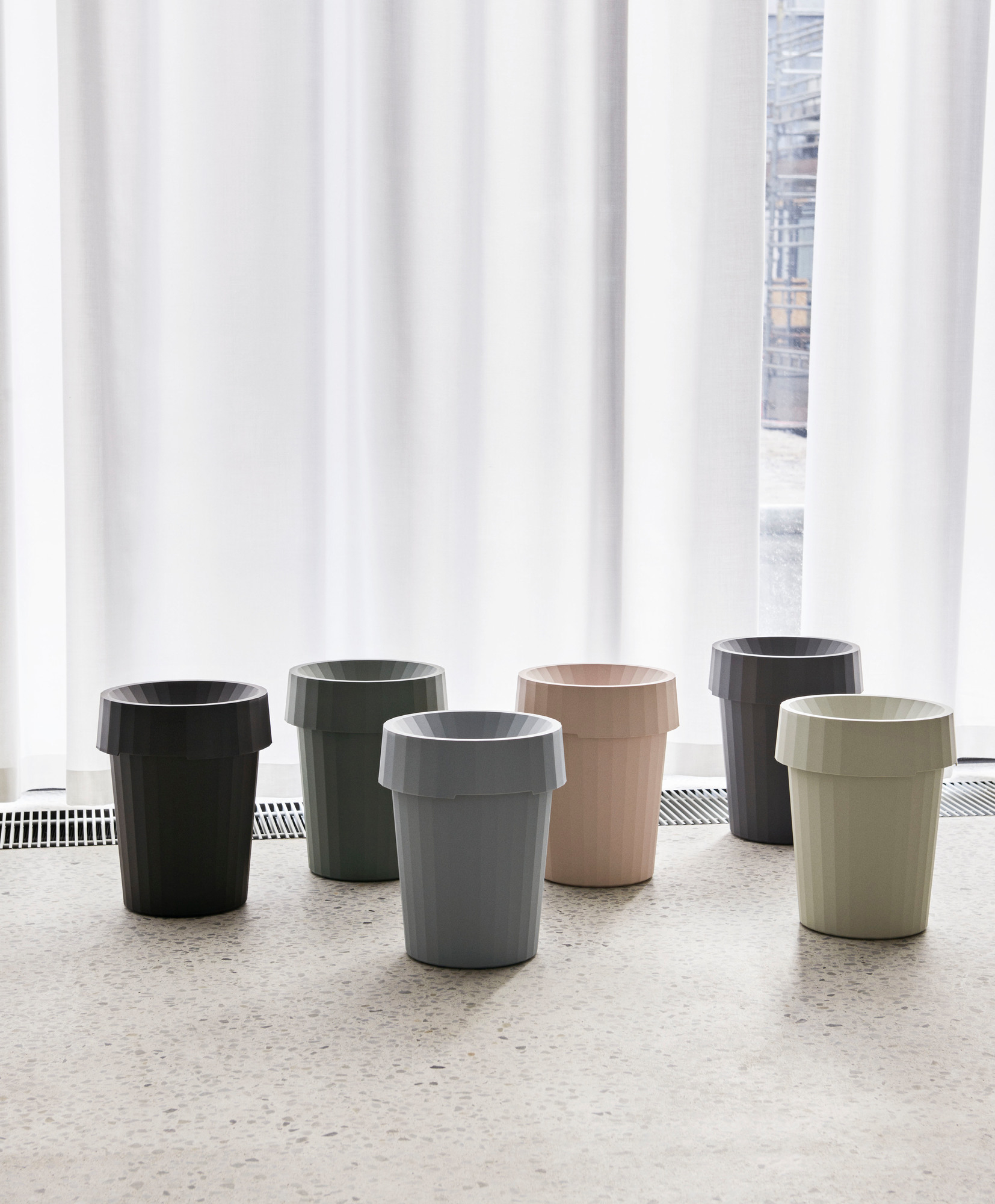 Shade Bin wastepaper bin Hay SINGLE PIECE