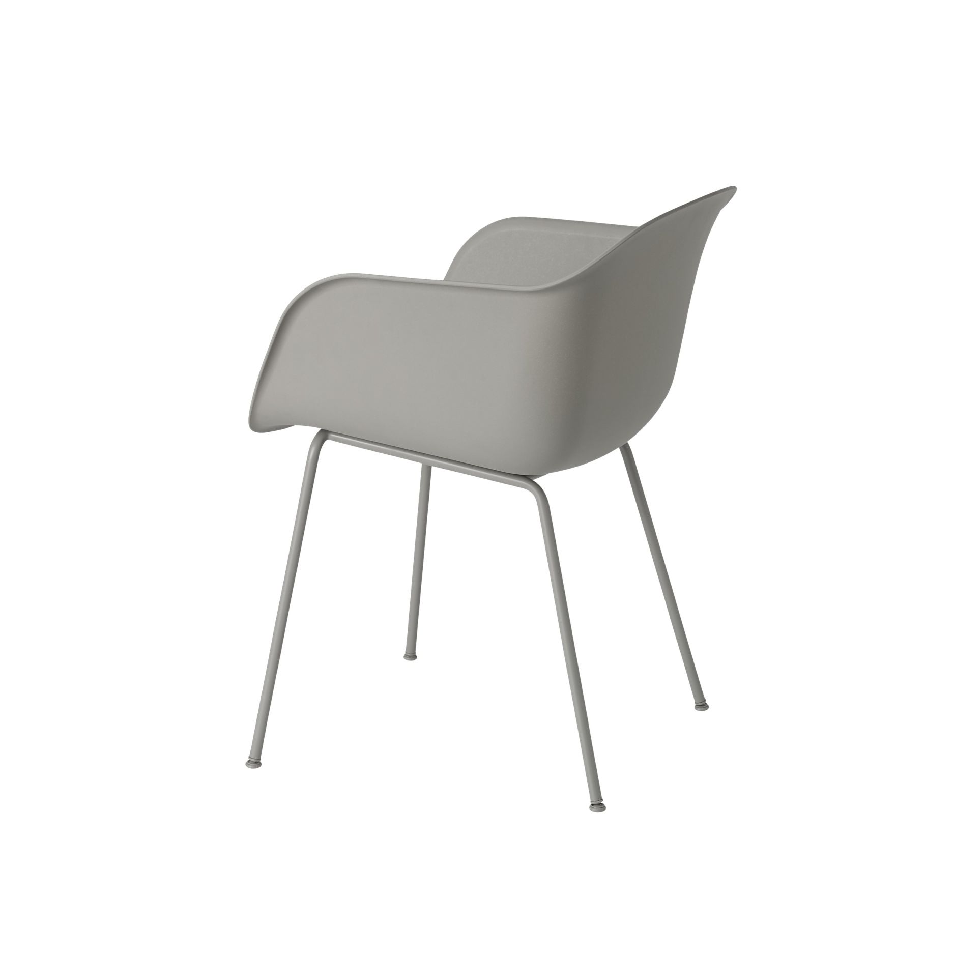 Fiber Armchair Tube Base Chair Muuto