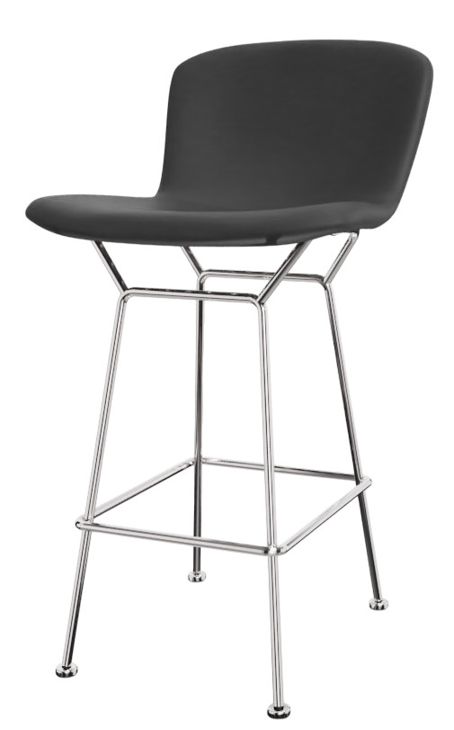 Bertoia Bar Stool core leather Knoll International
