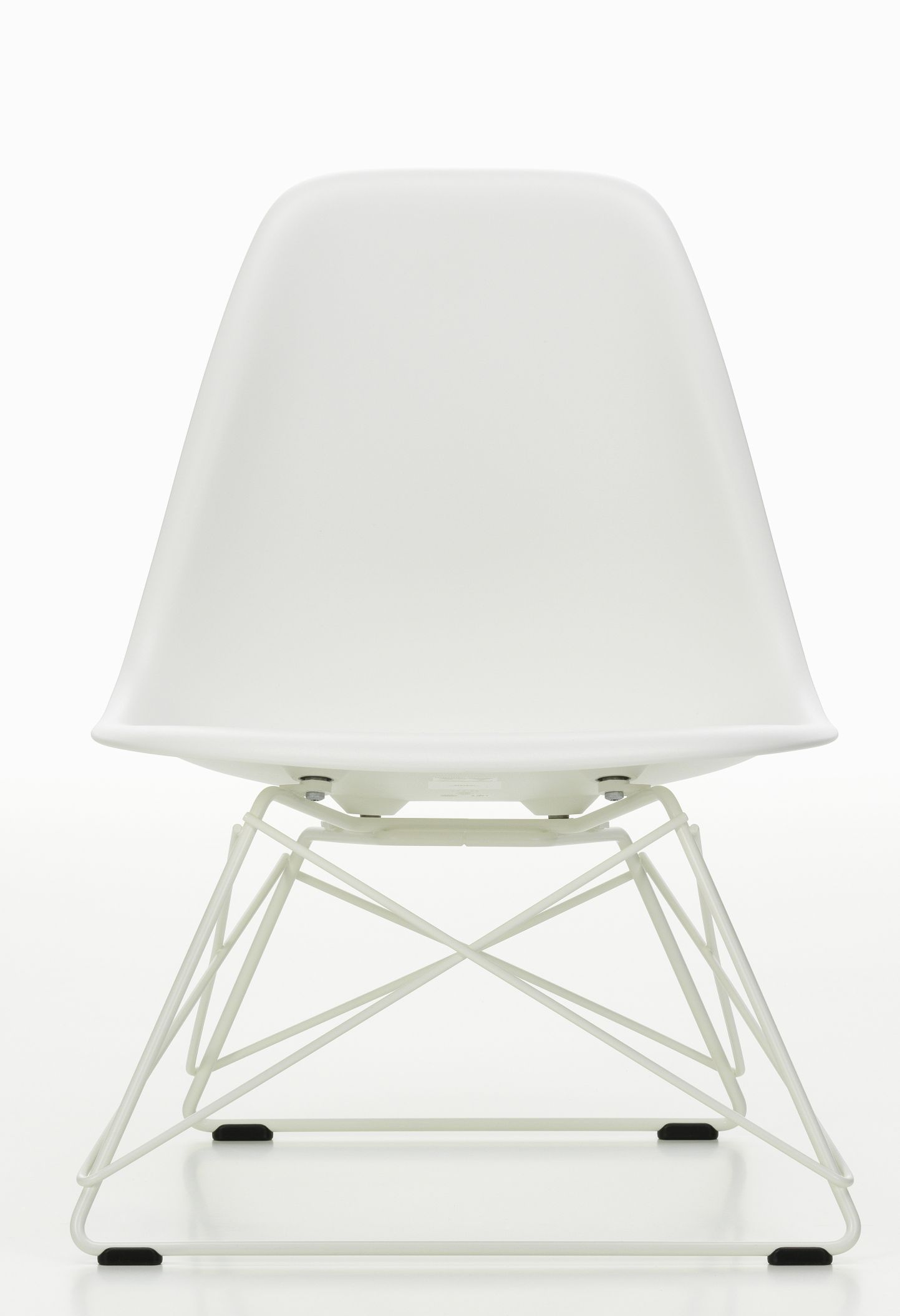 Eames Plastic Side Chair LSR Chair Vitra
