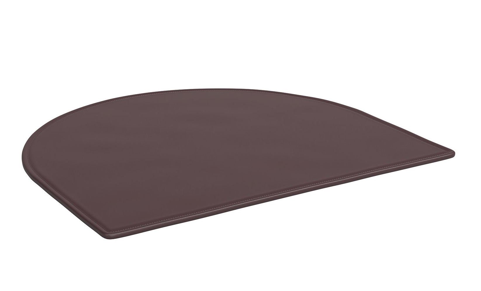 Braune After Sitzauflage für Fritz Hansen Dining Chair Stuhl, Leder Sitzkissen für Esszimmerstuhl.